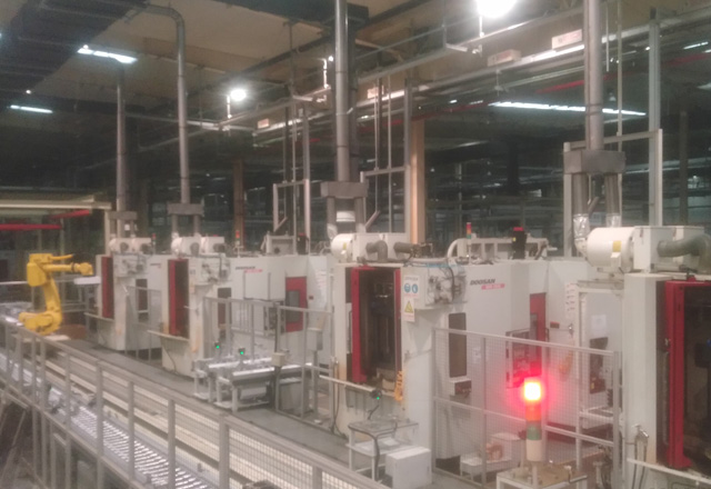 汽車4缸缸體改造線