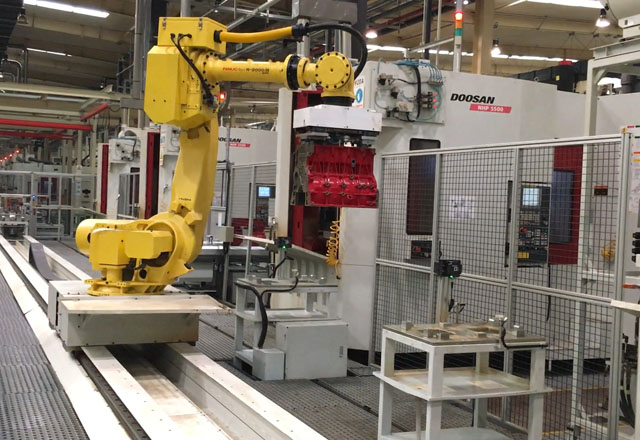 汽車4缸缸體改造線