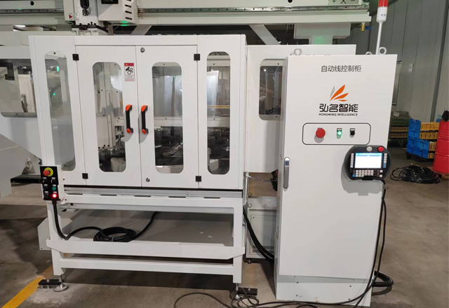 磨齒機自動上下料改造自動線